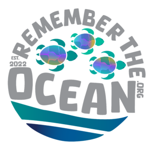 #remembertheocean Honu Sticker